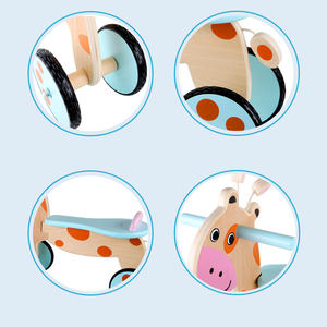 2026 新款儿童木制玩具 婴儿骑乘玩具车 滑行式儿童木制平衡车 <span class=keywords><strong>3</strong></span> 岁以上 - Product Image 4