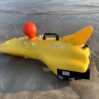 Bateau à appât télécommandé entièrement étanche avec fonction de retournement automatique pour un déploiement d'appât à longue distance