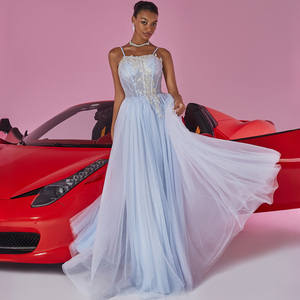 IMPEREAL Abito da Sera Sexy con Spalline Sottili e Ricami, Vestito Formale su Misura <span class=keywords><strong>per</strong></span> Cerimonie di <span class=keywords><strong>Laurea</strong></span> - Product Image 5