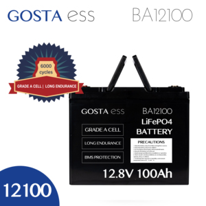GOSTA BA12100 BA 12V 12.8V serie 100AH sostituzione acido piombo batteria ricaricabile LiFePO4 - Product Image 3