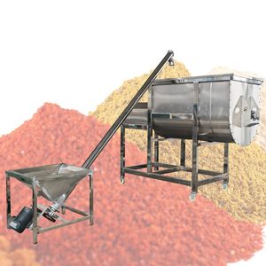 Miscelatore Industriale Orizzontale a Nastro <span class=keywords><strong>Saturn</strong></span>, Capacità 100kg per Polveri Alimentari e Spezie, con Miscelazione Rapida e Delicata e Alta Uniformità - Product Image 4
