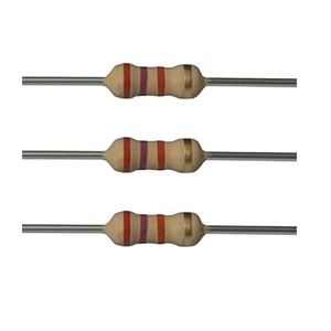 Metal Film <b>Fixed</b> Resistors Tolerance High Precision Axial Resistors for DIY Electronics PCB Mount Stable Performance Low Noise - Product Image 3