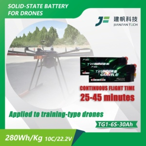 סוללת רחפן Thunder Gravel TG1 סדרה 280Wh/kg חצי מוצקה 16Ah/22Ah/27Ah/30Ah בעלת קיבולת גבוהה יותר |   ערך טוב יותר - Product Image 4