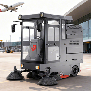 CleanHorse M6, el Mejor Precio en Barredora Eléctrica Comercial Cerrada para Limpieza de Estacionamientos y Almacenes - Product Image 3