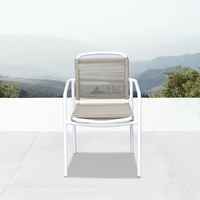Chaises en corde Olifen pour extérieur, mobilier de patio, jardin, en rotin et osier, prix de gros