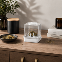 Maywaysky Herbal Storage Box Smell Hole With Magnifier Buds Display Box for Exhibition Dispensaries