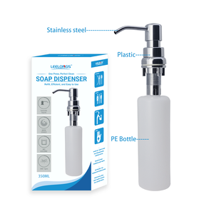 <span class=keywords><strong>Distributeur</strong></span> de savon de cuisine-350ml 360 ° Rotation Bult-in Évier Bouteille de savon Blanc Lave-<span class=keywords><strong>vaisselle</strong></span> <span class=keywords><strong>Distributeur</strong></span> de savon manuel (Ningbo Factory) - Product Image 1