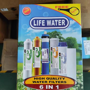 Chuyên nghiệp 5/6/7 giai đoạn thẩm thấu ngược Hệ thống lọc nước-100gpd công suất cao, 6 cái PP + UDF + CTO + RO + T33 + khoáng sản Bộ lọc lõi - Product Image 1