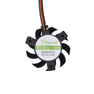 Gtx 960 970 1050Ti quạt làm mát 12V 2pin 4pin 75mm 88mm pla09215s12l t129215sh RX 470 590 mát thay thế 0.35A VGA Đồng - Product Image 4