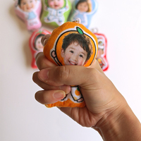 Créez votre porte-clés personnalisé en coton PP 3D souple avec vos propres photos, impression couleur vive et claire, haute qualité, tendance