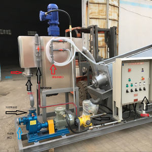 Presse à vis compacte mobile pour la déshydratation des boues dans les industries de la construction <span class=keywords><strong>et</strong></span> de l'exploitation minière - Product Image 4