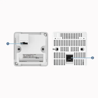 Point d'accès sans fil Wi-Fi 6 intérieur AirEngine 5762S-12SW 50084977 11ax, double fréquence 2+2