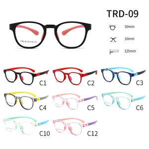 子供用フレキシブル子供用グリーンフレームブルーライトブロッキングメガネ卸売中国 - Product Image 6