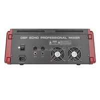 DPM8 amplificateur de console de mixage alimenté à 8 canaux haut de gamme Performance d'étape standard mélangeur de puissance d'équilibre classique en métal