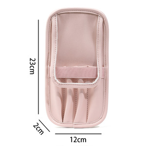 Estuche de Viaje para Brochas de Maquillaje de Piel Sintética, Bolsa para Herramientas de Belleza, Ideal para Regalo - Product Image 6