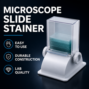 <b>Plastic</b> Microscope <b>Slide</b> Dispenser ABS <b>Slide</b> Storage Holder One-by-one Taking Design For Pathology Laboratory Glass <b>Slides</b> - Product Image 2