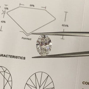 Diamante Suelto de Laboratorio Talla Brillante Ovalada y Talla Brillante Ovalada Modificada con Certificado IGI para Anillo de Compromiso - Product Image 4