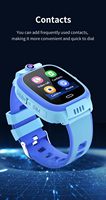 Reloj Inteligente con Localización SOS para Niños y Adultos Mayores, Compatible con Android e iOS, con Pago, Rastreador de Seguridad, Tarjeta SIM 4G, Videollamadas y Batería de 680 mAh