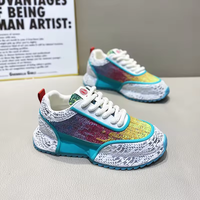 Scarpe sportive da uomo alla moda con rialzo interno in pelle e tessuto, scarpe da corsa stile walking, sneakers casual da donna