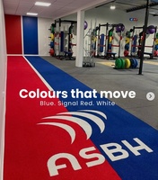 Tapis de piste de sprint imprimé avec logo personnalisé de qualité NWT tendance 2026 pour les zones de sport et de remise en forme