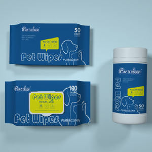 Vente en gros pour le toilettage des chiens blanchissant les dents des doigts lingettes pour animaux de compagnie de marque privée lingettes pour les yeux pour animaux de compagnie écologique nourriture pour animaux de compagnie BR nettoyage - Product Image 4