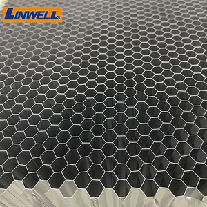 AA3003 di alta qualità in alluminio a nido d'ape nucleo feritoia esagonale lamina esagonale ad alta visibilità per <span class=keywords><strong>ingegneria</strong></span> architettonica - Product Image 5