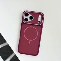 Étui de téléphone à chargement magnétique pour iPhone 18, coque de protection antichoc en PC couleur unie mate dépolie pour iPhone 18 17 16 15 14 13