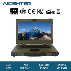 Portátil Industrial Resistente de 15.6 Pulgadas, IP65, I9 13900HK, RTX 4060 8G, GPS, Huella Dactilar, OEM Personalizado - Product Image 1