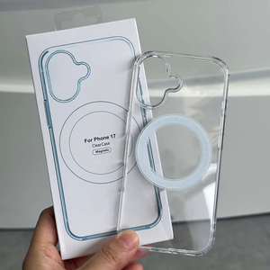 Coque de téléphone transparente antichoc magnétique C010 pour iPhone 17 Pro Max, étui de protection pour Samsung - Product Image 4