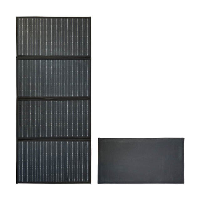 400W Solar Panel Monocrystalline High Efficiency Foldable Portable Solar Module for Power Station Outdoor Camping RV