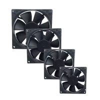 Ventilateur de refroidissement DC haute vitesse Red Wind 4 broches 120 mm 12025 12 V 120x120x25 mm pour boîtier PC et refroidisseur CPU