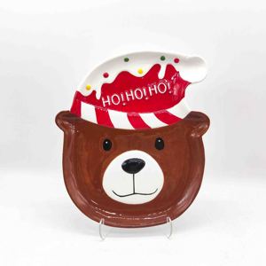Taza de Cerámica de Navidad <span class=keywords><strong>con</strong></span> Diseño de Oso <span class=keywords><strong>con</strong></span> Bufanda y Mango de Bastón de Caramelo, Taza Festiva para Café, Regalo para el Hogar u Oficina - Product Image 6
