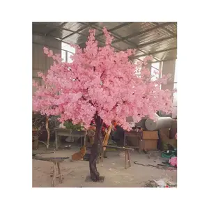 야외 꽃 인공 나무 웨딩 센터 피스 대형 장식 체리 트리 야외 홈 오피스 장식