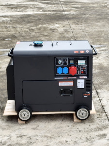 Generador diésel portátil silencioso <span class=keywords><strong>de</strong></span> 10kw 10kva trifásico insonorizado - Product Image 5