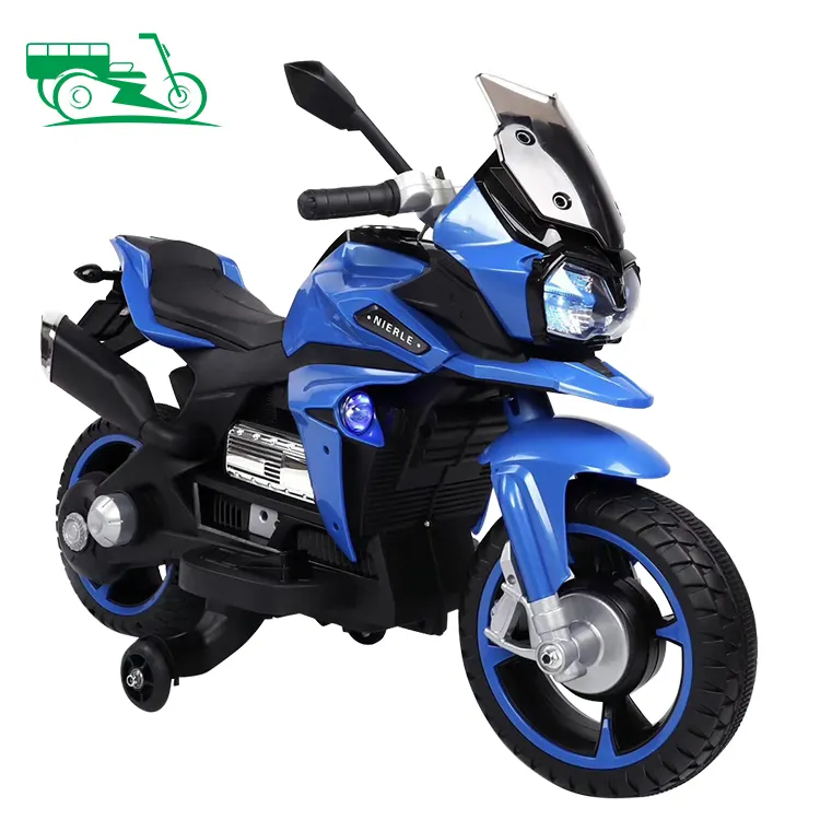 Customized 12v Battery Electric Motorcycle Toy Cars Children Ride On Toy Cars With Safety Assist Wheel