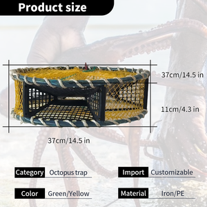 Dayanıklı dairesel balıkçılık tuzak yetiştiricilik tuzakları ahtapot tuzak - Product Image 5