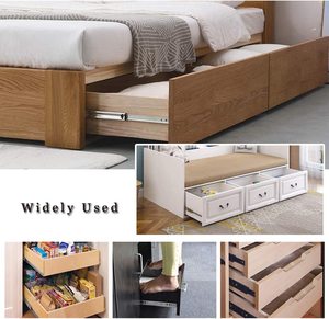 Bán Buôn 53Mm Nhiệm Vụ Nặng Nề Bóng Mang Ngăn Kéo Trượt Kính Thiên Văn Kênh Đồ Nội Thất Runners Cho Nhà Bếp Ngoài Trời Phòng Tập Thể Dục Sử Dụng - Product Image 3