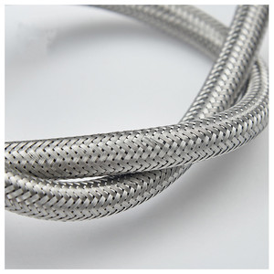 Tuyau tressé en acier inoxydable 304, diamètre intérieur de 1/2 pouces, flexible pour évier, toilettes, chauffe-eau, plomberie - Product Image 2