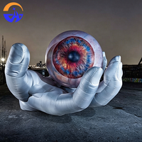 Modèle de gros œil gonflable géant personnalisé pour Halloween, événements, spectacles, fêtes, publicité et accessoires de décoration