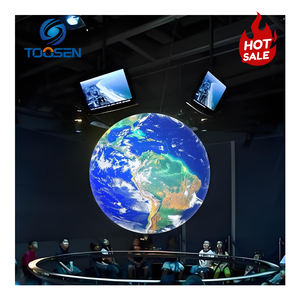 Ad alta luminosità P8 P10 schermo a sfera a LED con <span class=keywords><strong>Display</strong></span> sferico Video da parete sfera globo per vendita al dettaglio <span class=keywords><strong>Digital</strong></span> Signage fiere IP65 - Product Image 5