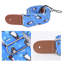 Sangle de guitare électrique, sangle de guitare acoustique, sangle de guitare basse, sangle d'épaule, ceinture de guitare classique, Oxford, 8 motifs