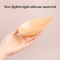 Couvre-mamelons adhésifs réutilisables en silicone haute performance couleur chair pour danseuses