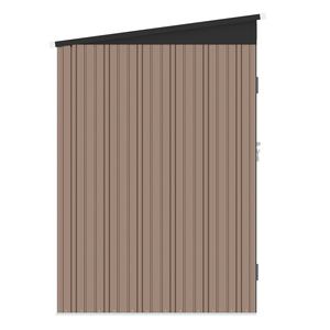 <span class=keywords><strong>6x4</strong></span> Fuß Pultdach Outdoor Wasserdichter Metall-Geräteschuppen mit Tür und Belüftung Garten-Nutzraum Metall-Lagerhaus - Product Image 4