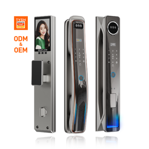 Tysh tuya 3D nhận dạng khuôn mặt RFID IC thẻ kỹ thuật số vân tay khóa cửa thông minh với wifi an ninh máy ảnh video cuộc gọi Ổ khóa cửa - Product Image 1