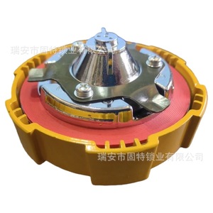 Tapa del Tanque de Combustible Diésel para Excavadora Hyundai 32M9-02130, Amarilla con Cierre, para Piezas de Maquinaria de Construcción - Product Image 3