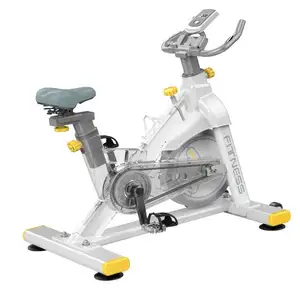 Gym Equipment Fitness Machine Exercise Bike Spin Bike Body Building Home Magnetic Static Bicycle Sports Steel Standard Unisex CP