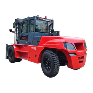 Carretillas elevadoras compactas de 15 toneladas y 16 toneladas EPA Euro 3 5 Carretilla elevadora diésel con cabina Mástil de 2 etapas Altura de elevación de 3M para elevación pesada Precio - Product Image 5