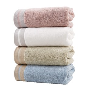 Toallas faciales Kim Ryan de 34x74 cm, de algodón puro, suaves y absorbentes, estilo sencillo para uso doméstico, toallas para adultos, toallas de regalo - Product Image 4