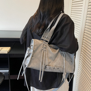 Large-Capacity <b>Tote</b> <b>Bag</b> 2026 Spring New Fashion All-Match Handbag Simple Shoulder Messenger <b>Bag</b> - Product Image 1