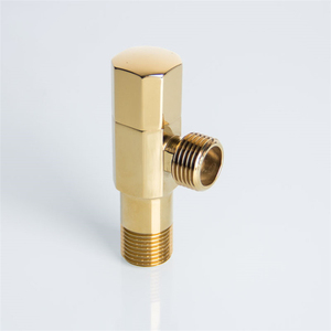 Robinet d'angle double sortie en laiton robuste à 2 voies pour le contrôle de l'eau - Product Image 5